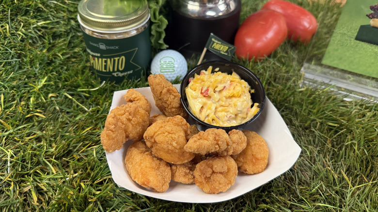 Clubhouse Pimento Cheese with Chicken Bites