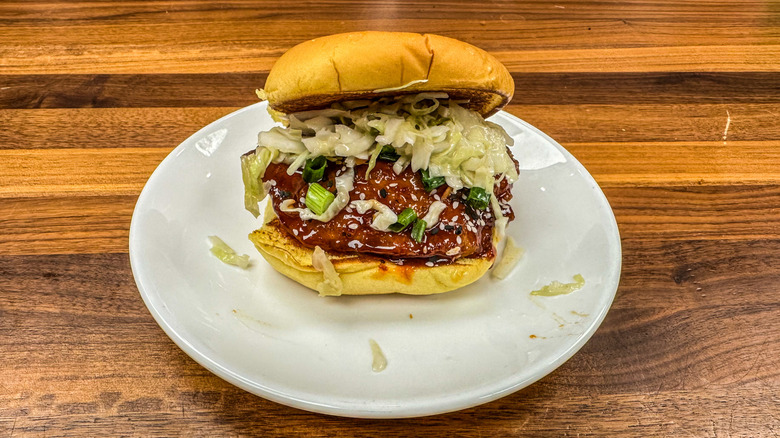 Korean Style Fried Chicken sandwich