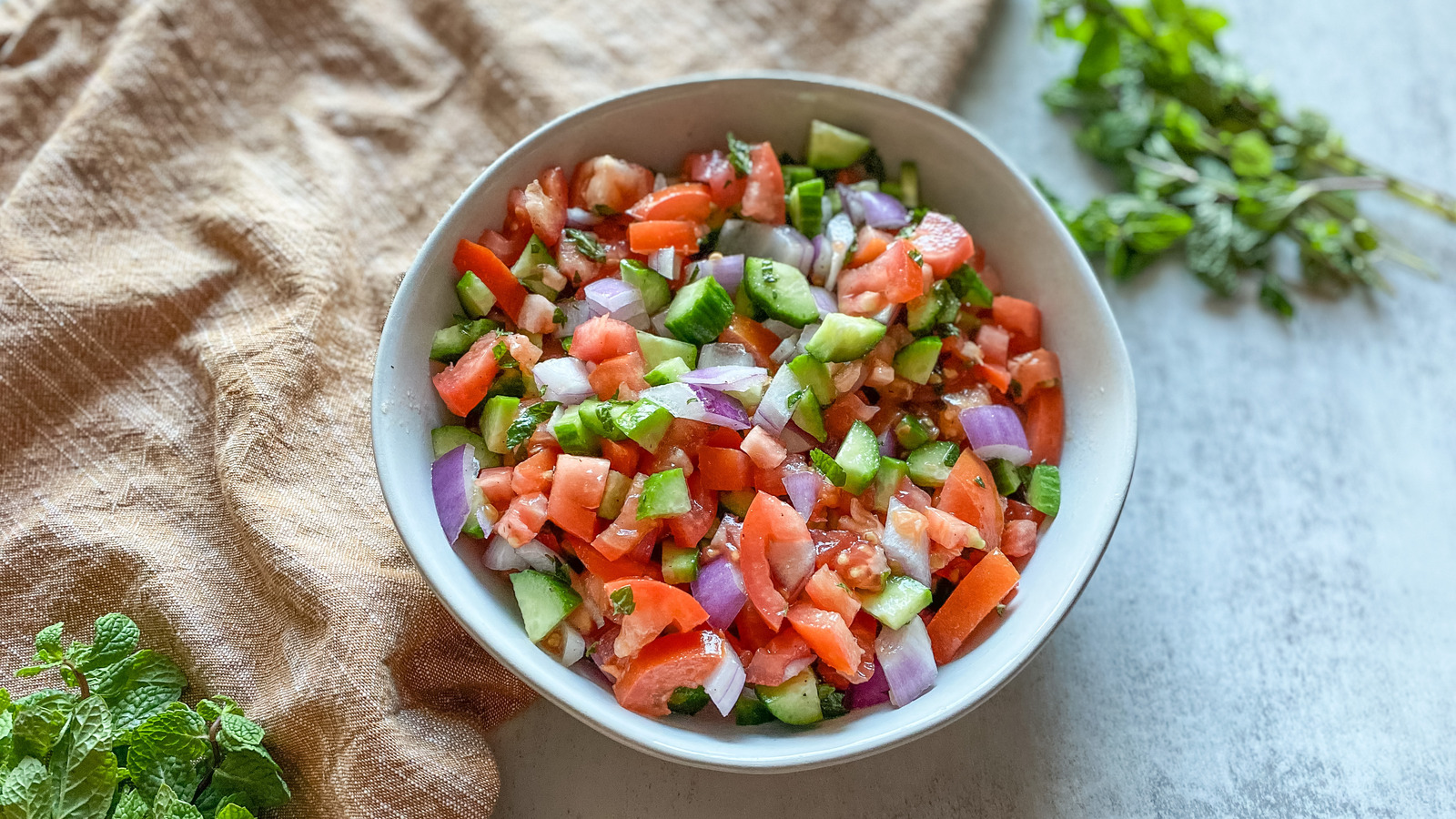 Shirazi Salad Recipe