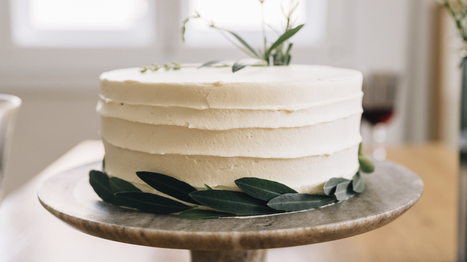 Sick Of Cake Frosting Being Ruined By Plastic Wrap? There's A Solution For That (No Toothpicks!) - Tasting Table