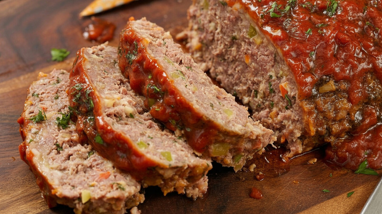 slices of meatloaf