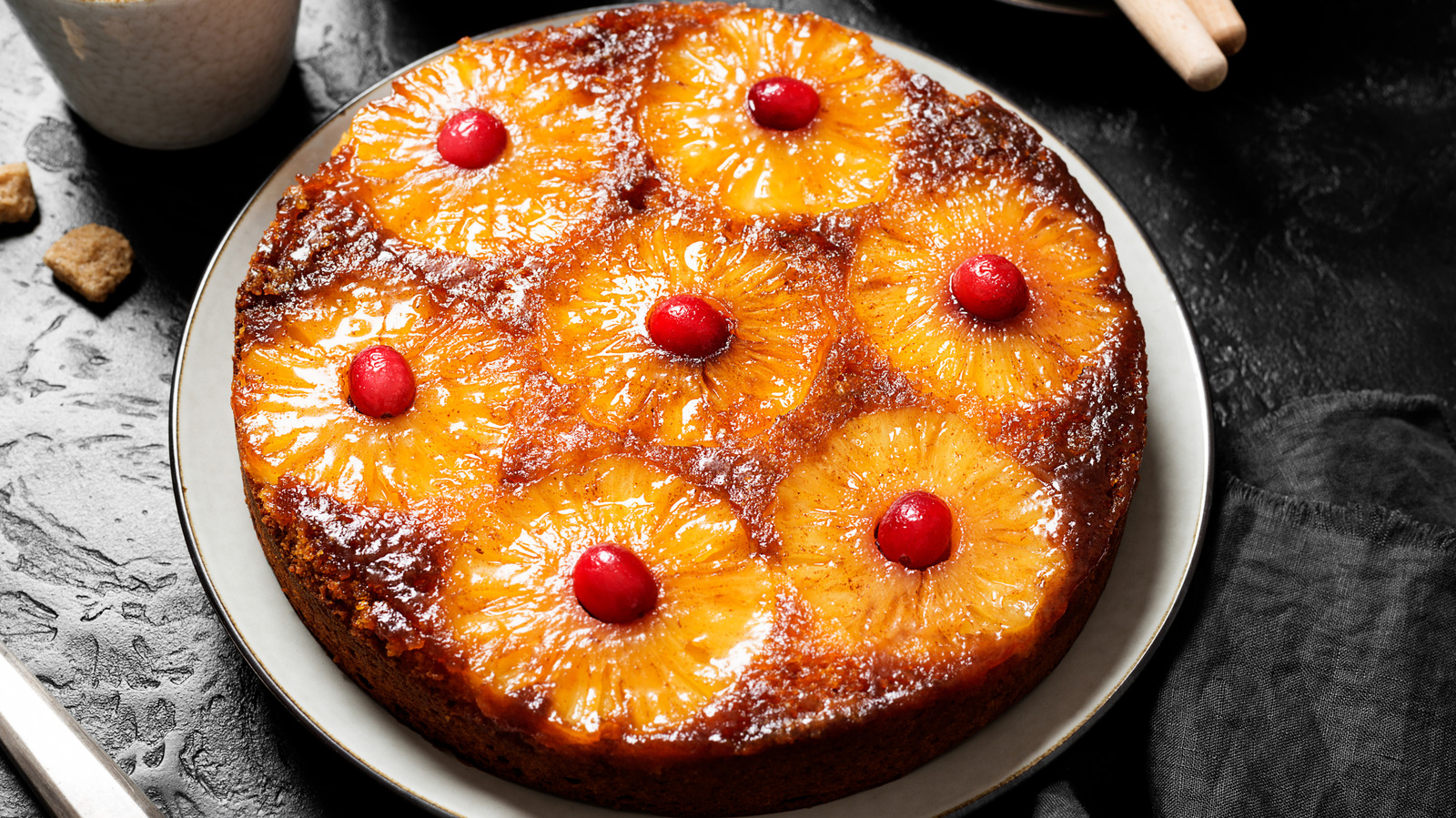 Skip The Pineapple And Make Upside-Down Cake With This Canned Fruit Instead
