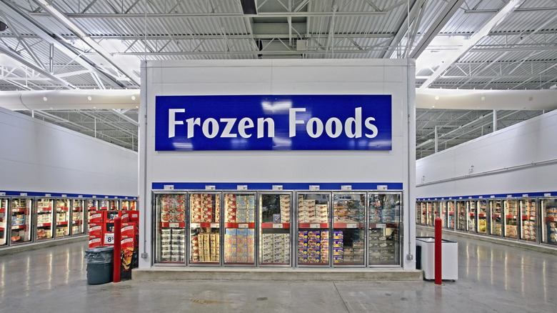 Sam's Club frozen foods section