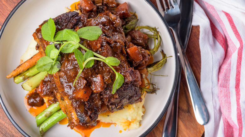 braised short ribs