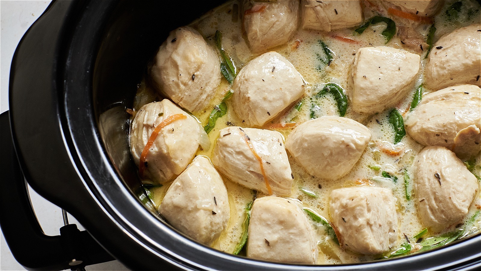 Slow Cooker Chicken And Dumplings Recipe
