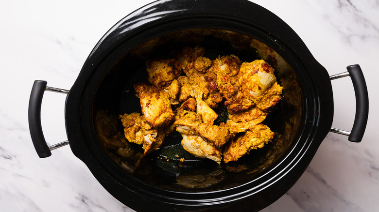 Chicken in slow cooker