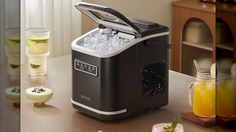 An Ecozy smart ice maker