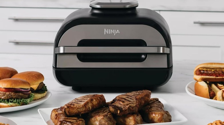 A Ninja Foodi Indoor Grill