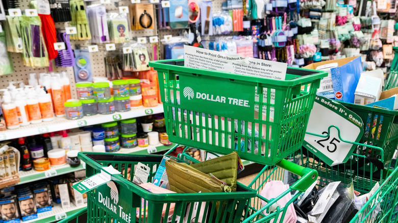 Dollar Tree cart