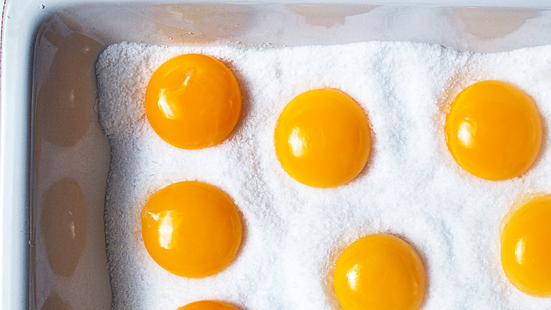 Cured Egg Yolks and Smoked Egg Yolk Bottarga Recipe