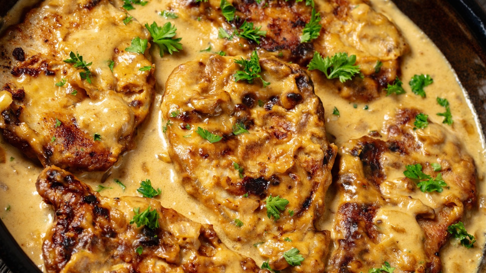 Smother Pork Chops In One 'Golden' Canned Soup For Dinner (With Gravy) In Less Than 30 Minutes