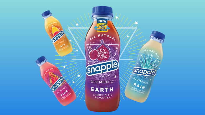 Snapple Elements drinks