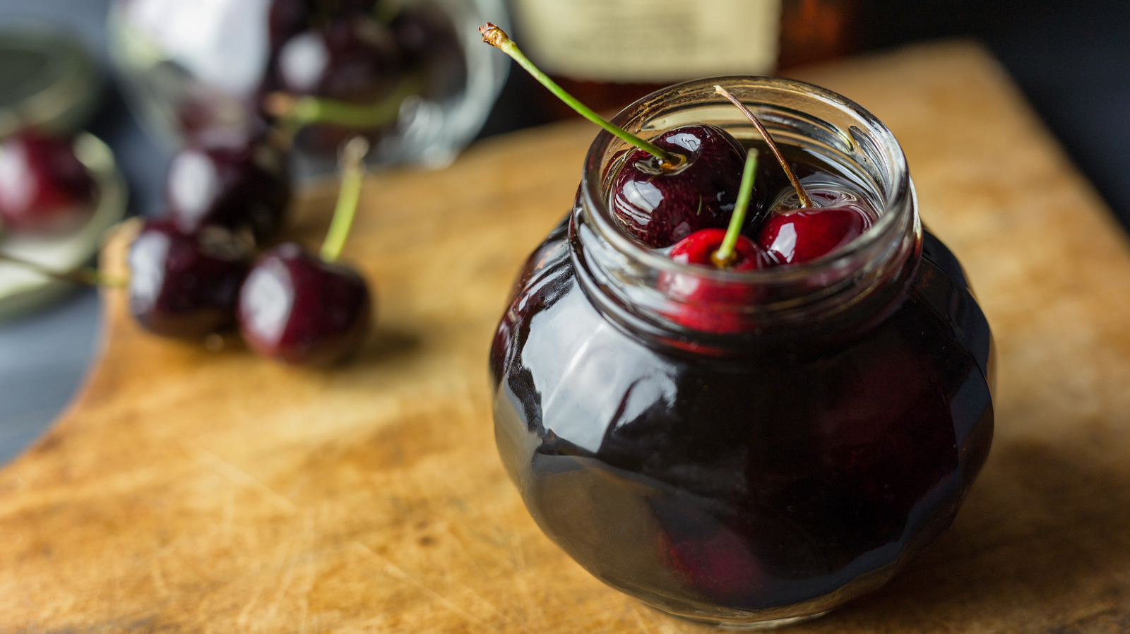 Soak Fresh Cherries In Bourbon For A Sweet, Boozy Snack