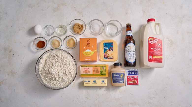 ingredients on a table