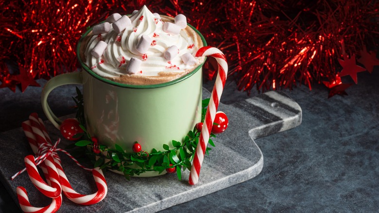 festive hot chocolate 