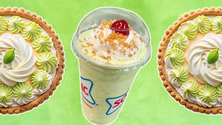 Sonic shake with pies