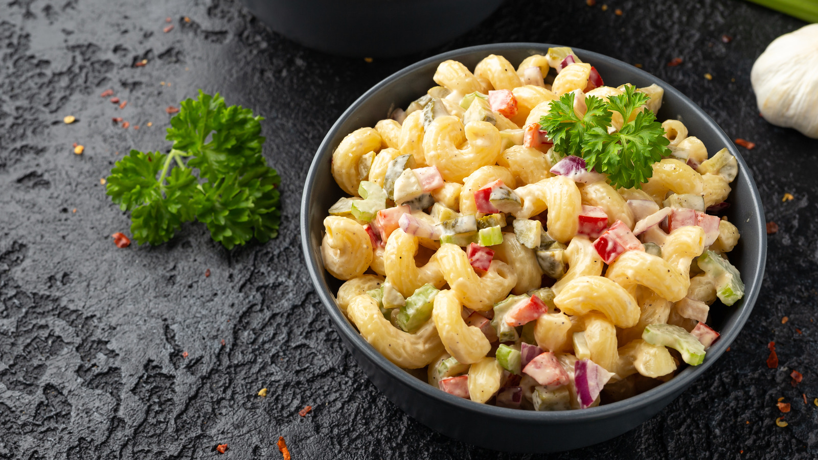 Sour Cream Is The Secret Weapon For Tangy Macaroni Salad