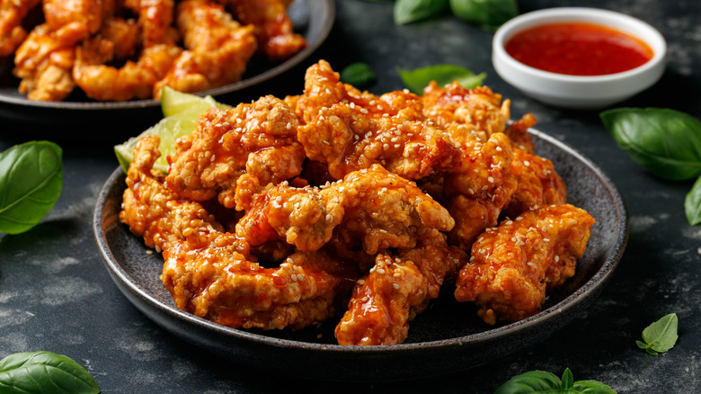 Crispy Korean fried chicken