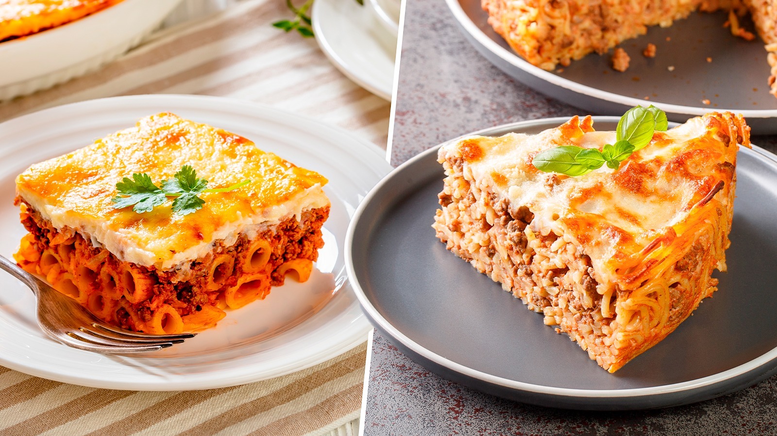 Spaghetti Pie Vs Baked Greek Pasta What's The Difference?