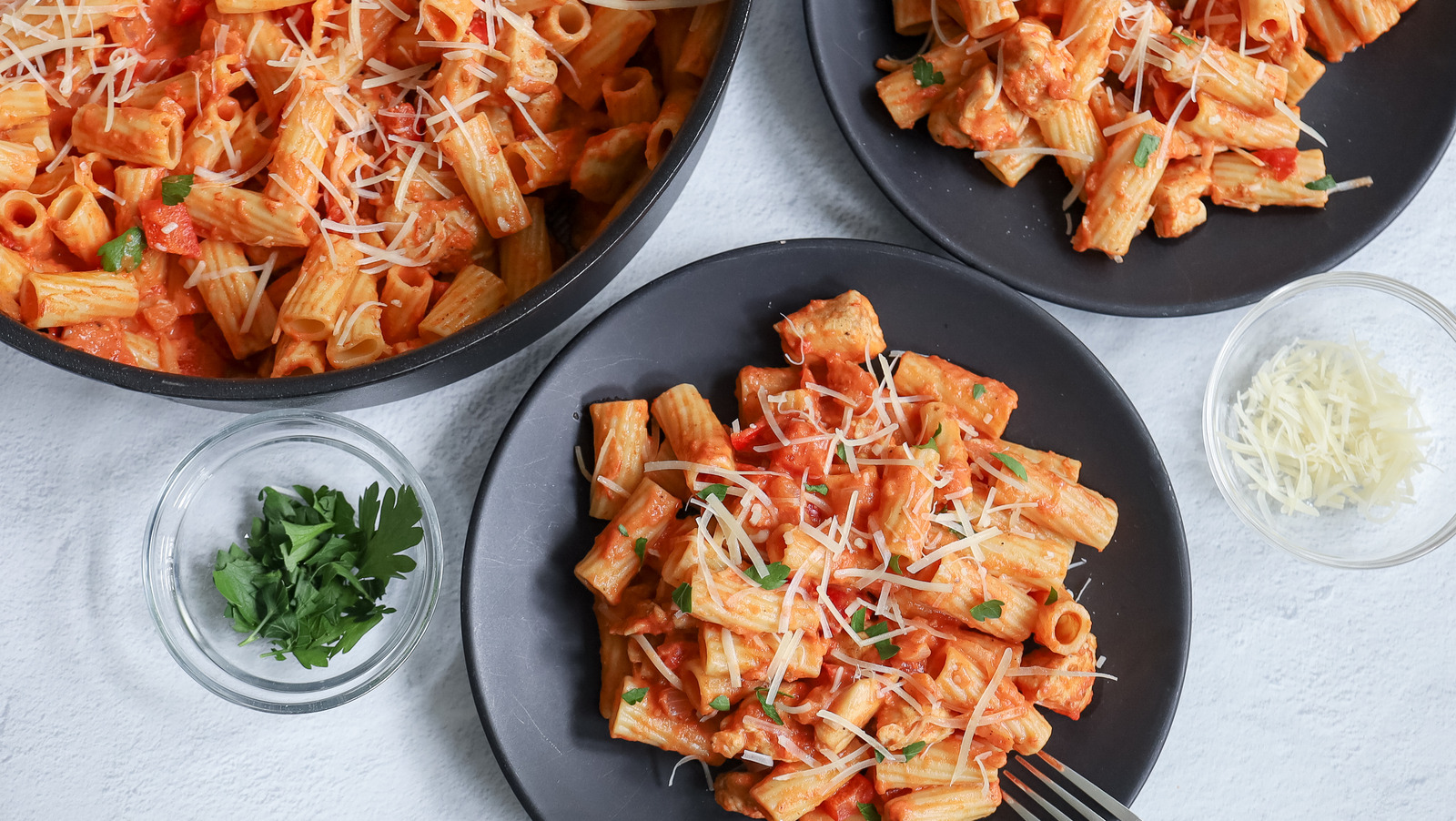 Spicy Chicken Riggies Recipe