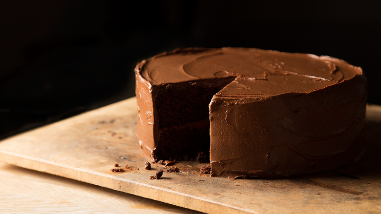 Chocolate-Habanero Cake with Chocolate-Avocado Buttercream