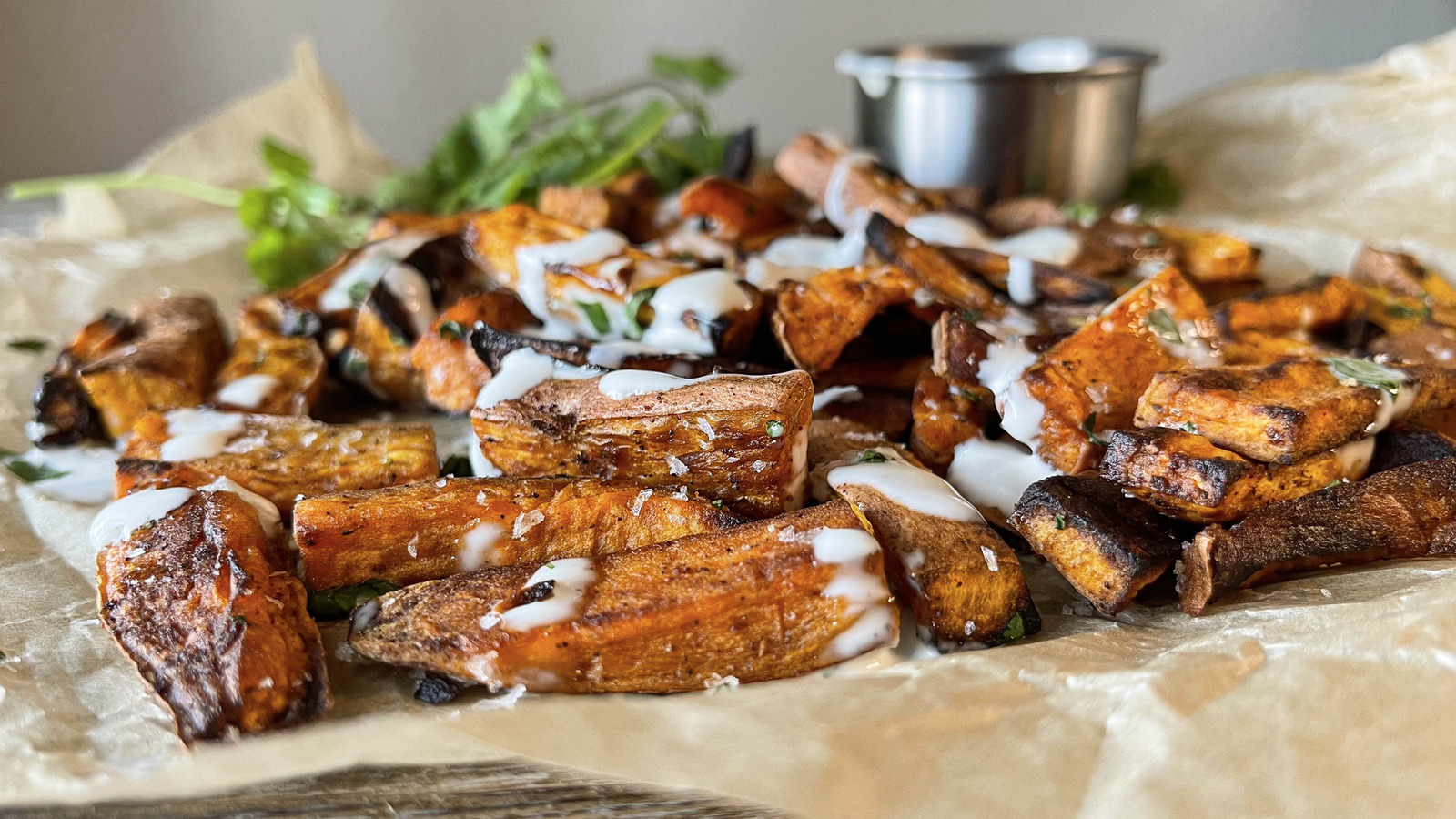 Spicy Sweet Potato Truffle Fries Recipe