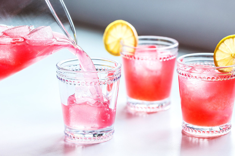 Spiked Pink lemonade