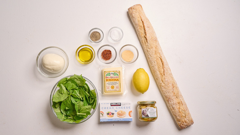 ingredients on a table