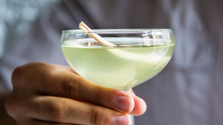 Spring Onion Martini