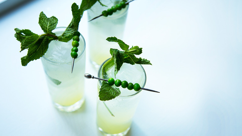 Spring Pea Mojito