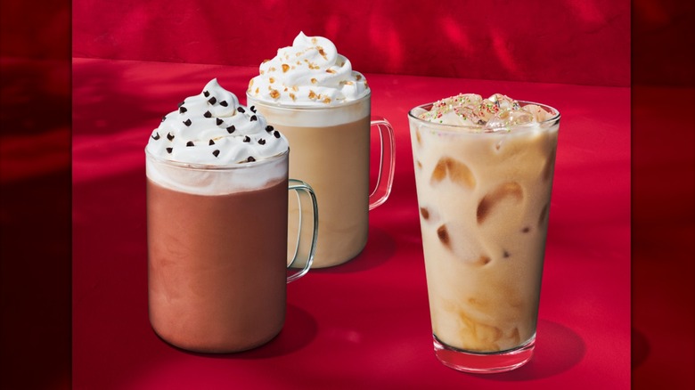 Starbucks holiday drinks