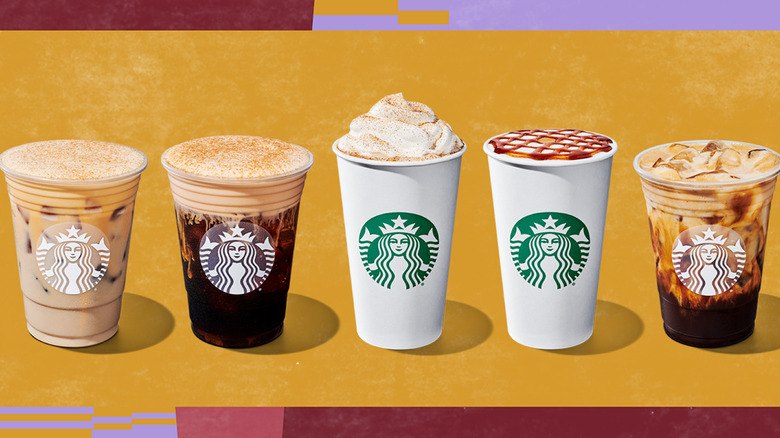 Starbucks 2023 fall drink lineup