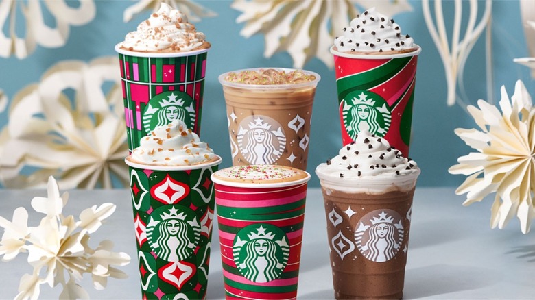Starbucks holiday drinks