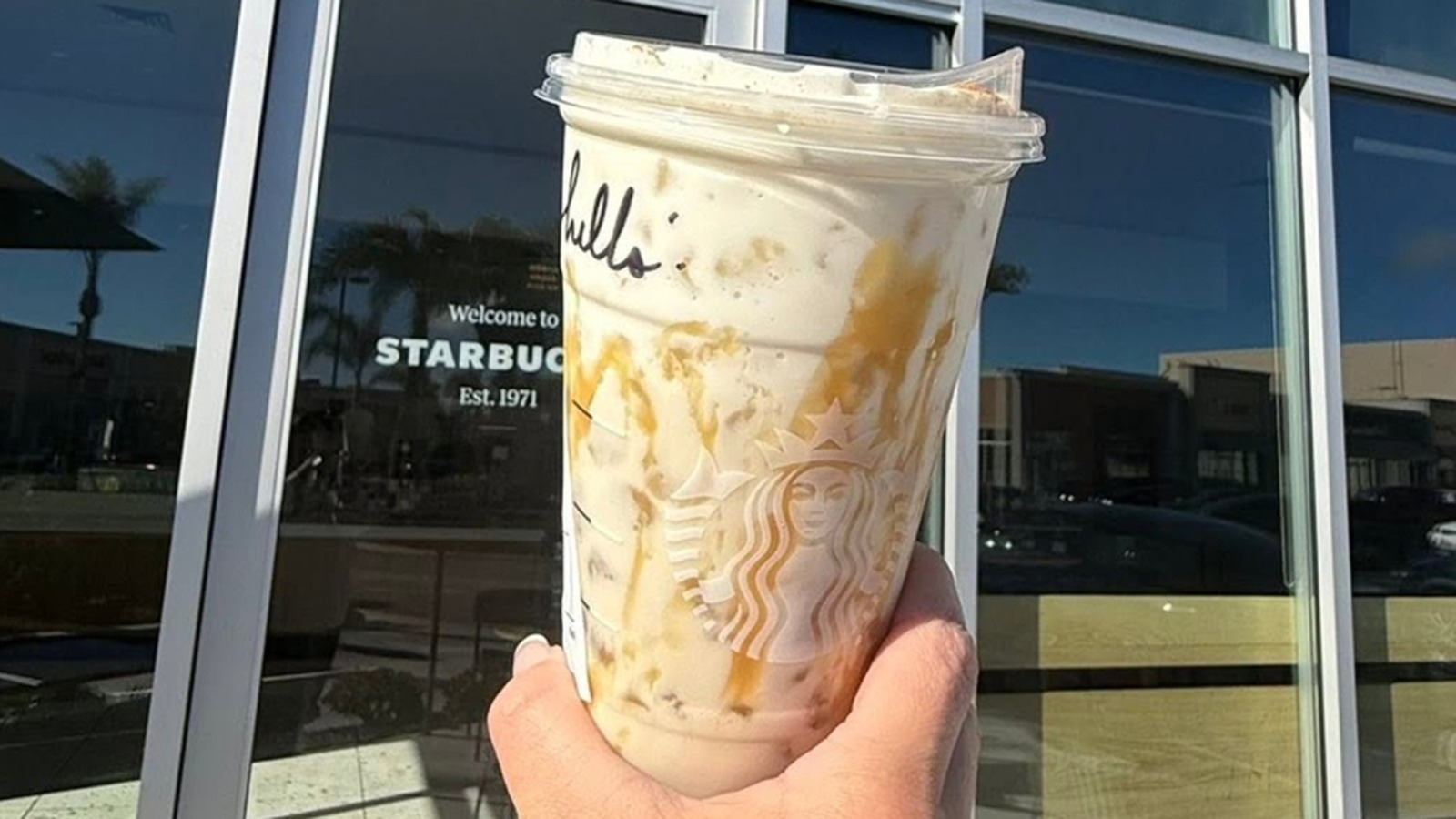 The Starbucks Iced Latte Order That Rivals A Childhood Snack