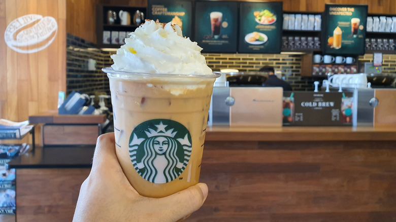 Starbucks Iced Pumpkin Latte