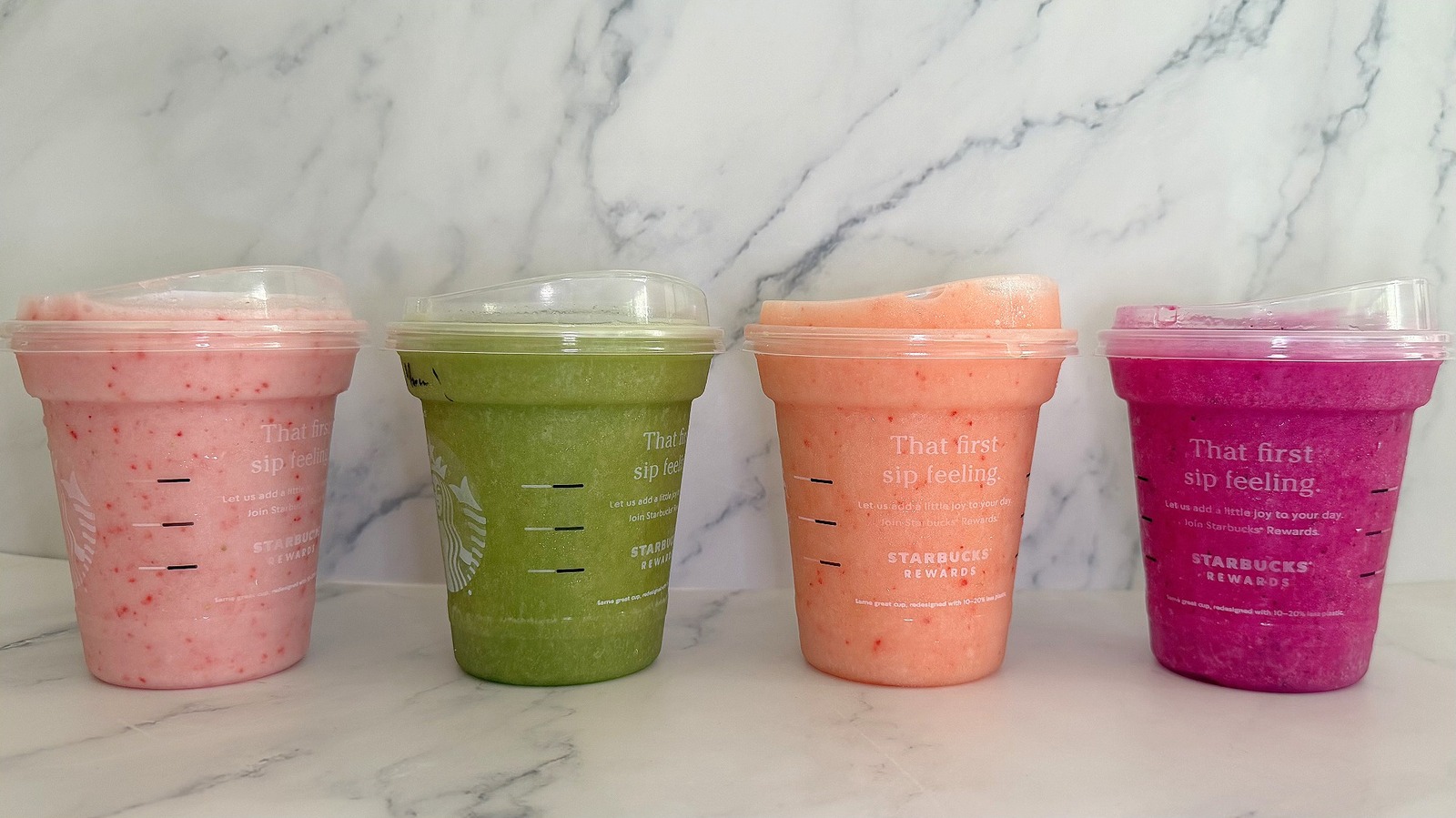 Starbucks' New Blended Energy Refreshers And Matcha Lemonade Were Made For Instagram 1st And Drinking 2nd