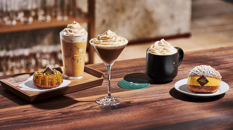 Starbucks Reserve fall product line up 