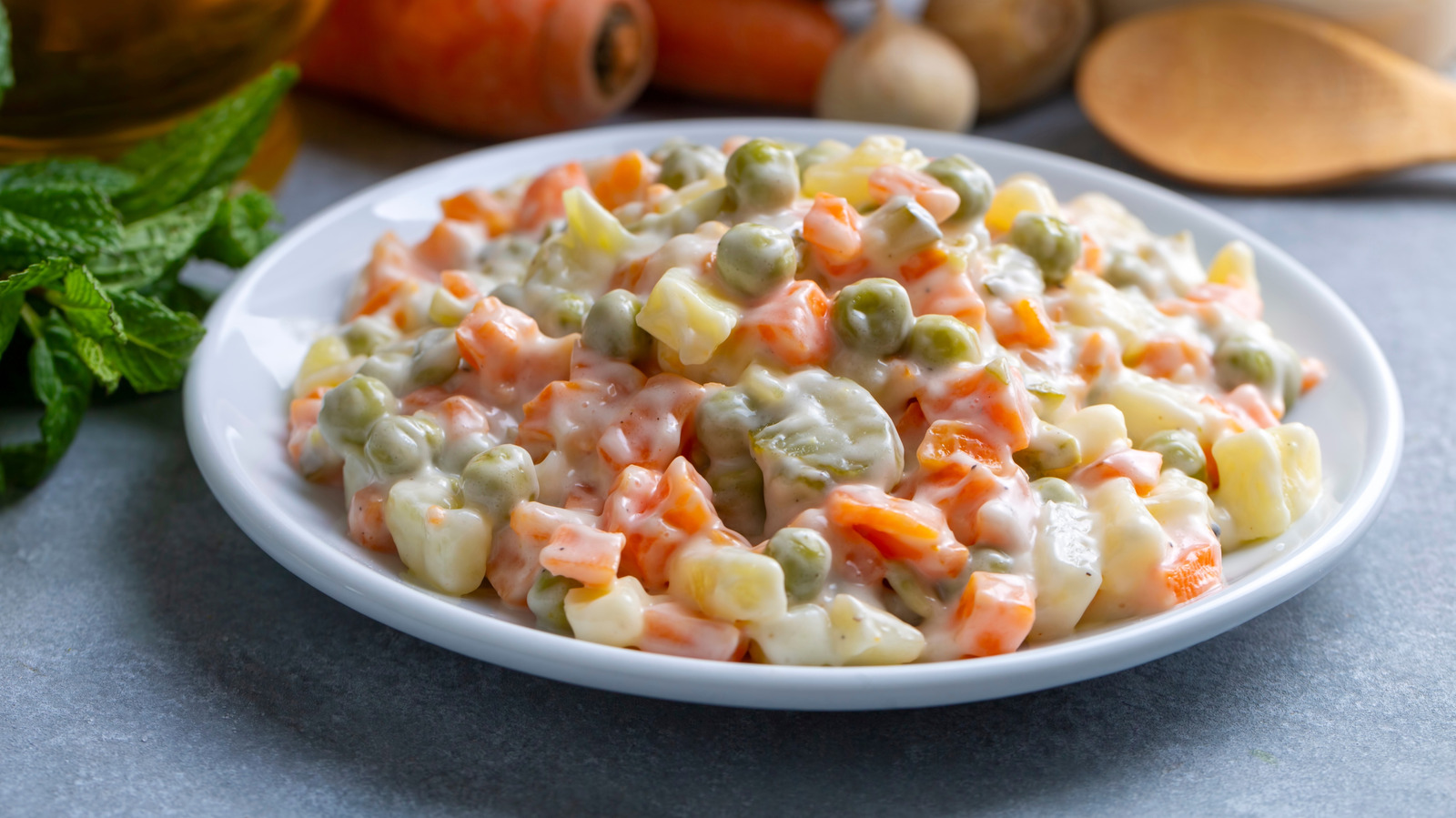 Start Making Potato Salad Russian-Style For A Hearty, Textural Upgrade