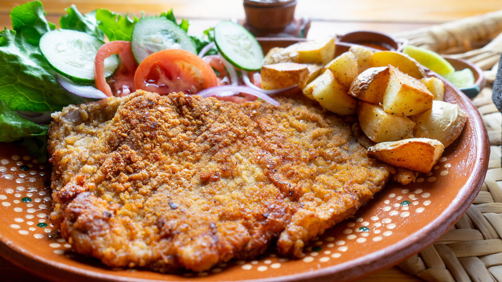 Steak Milanesa Is The Unique Dish With A Crunchy Breadcrumb Coating