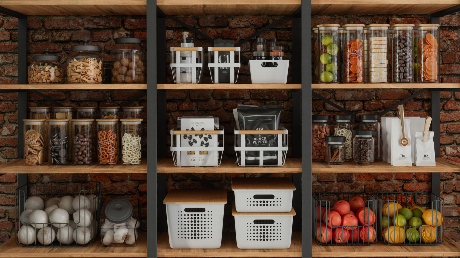 Steal This Clever Grocery Store Trick For The Best Kitchen Pantry Organization