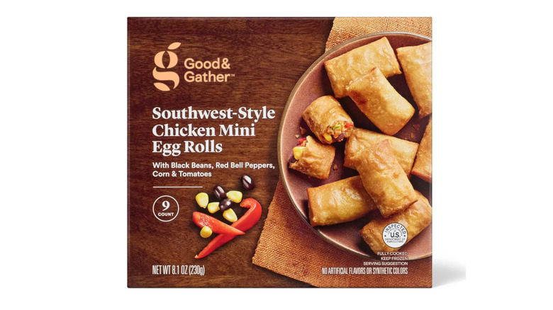 Target Good & Gather Southwest-Style Chicken Mini Egg Rolls.