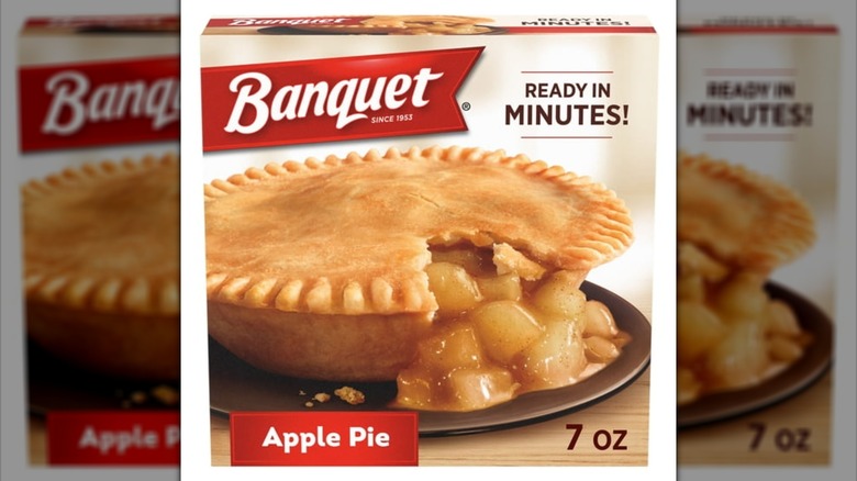 Banquet Apple Pie in its packaging