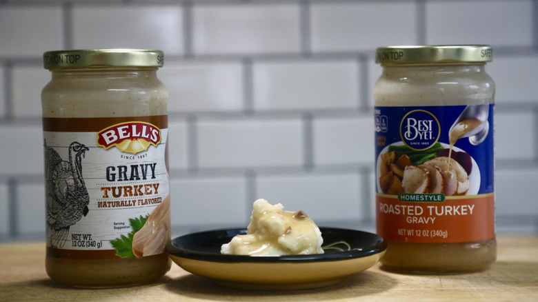 jarred gravies and mashed potatoes