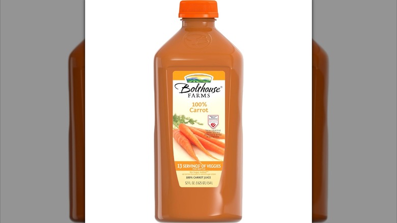 Bolthouse Farms Carrot Juice bottle