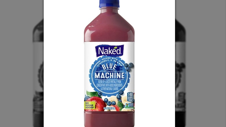 Naked Blue Machine bottle