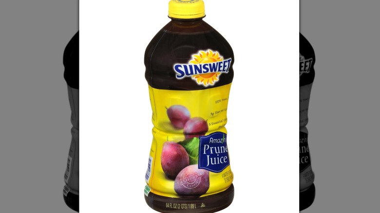 Sunsweet prune juice bottle