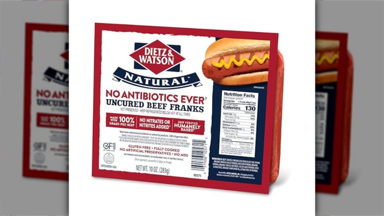 Dietz & Watson Uncured Beef Franks
