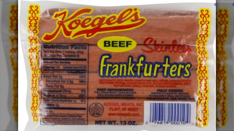Koegel all-beef frankfurters