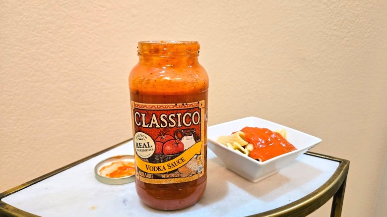 Classico vodka sauce and pasta