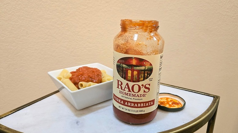 Rao's Homemade arrabbiata vodka sauce